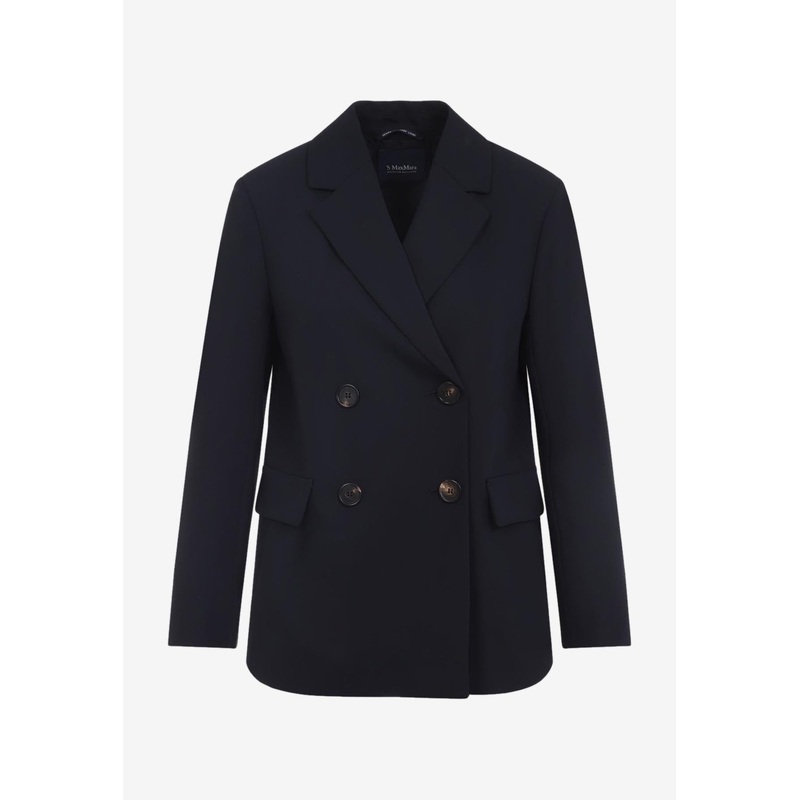 Ester Double-Breasted Wool Blazer