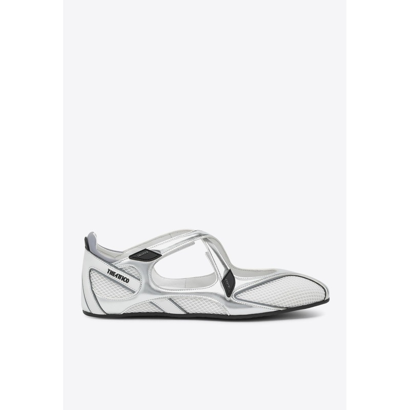 Floor 01 Metallic Ballet Flats