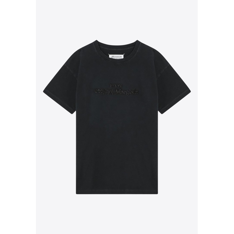 Inverted Logo Faded T-shirt