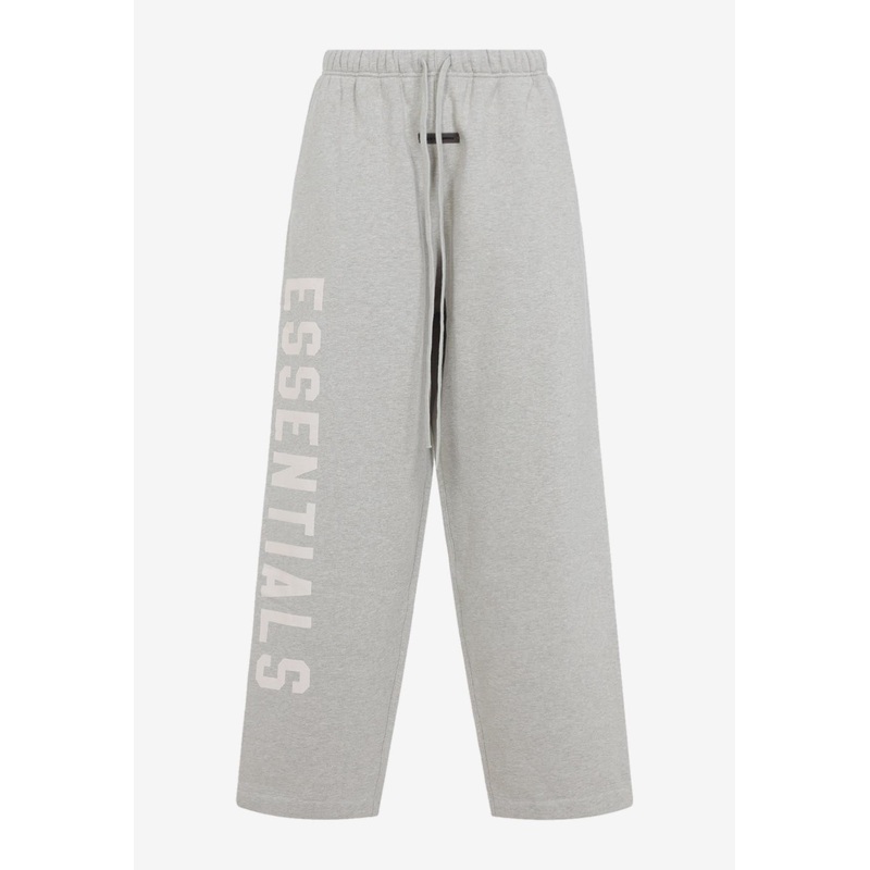 Logo Print Fleece Track Pants