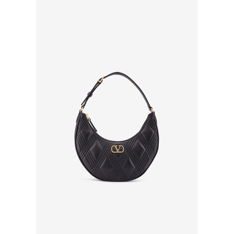 Mini Quiltie 67 Leather Shoulder Bag