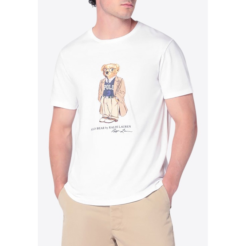 Polo Bear Print T-shirt