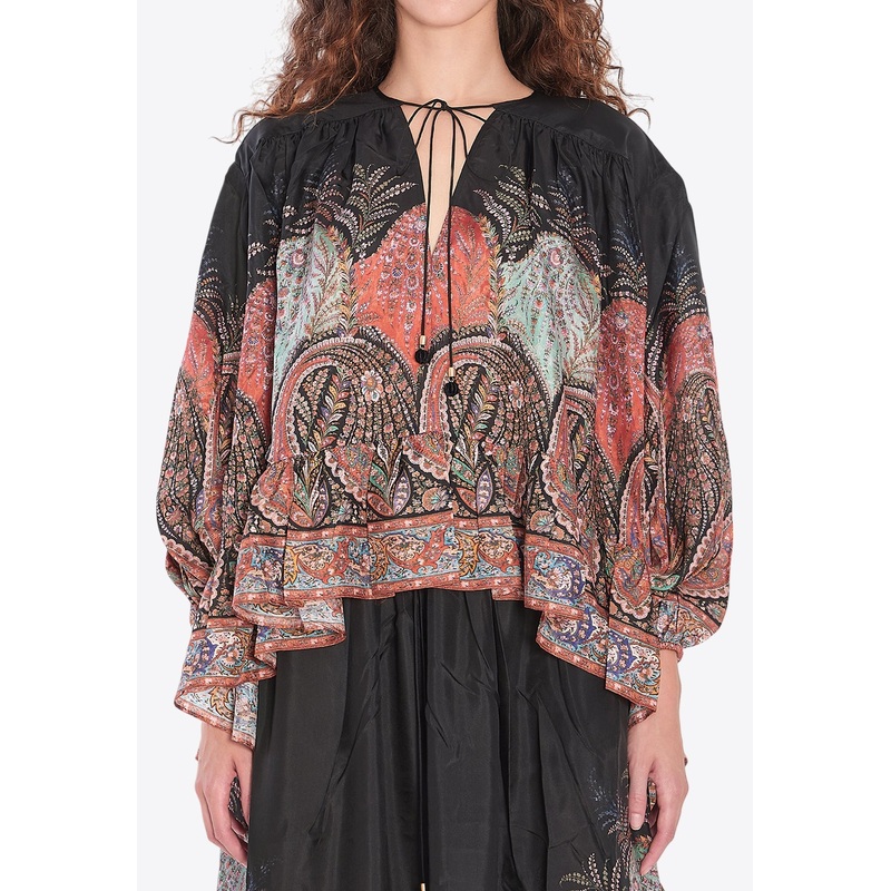 Rhiannon Ruffle Billow Blouse