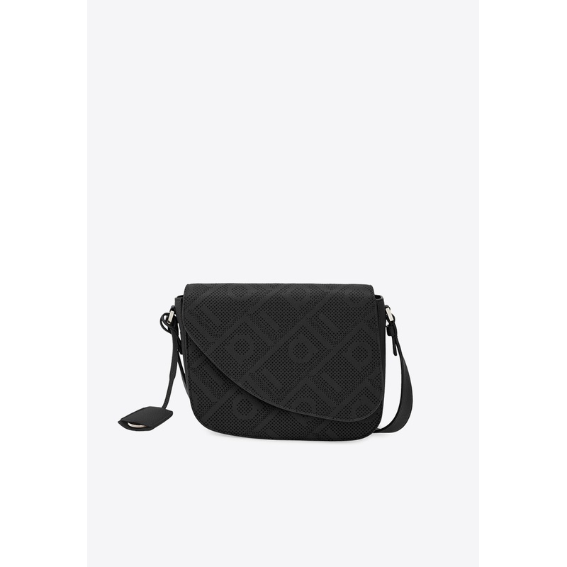 Small Fiamma Leather Messenger Bag