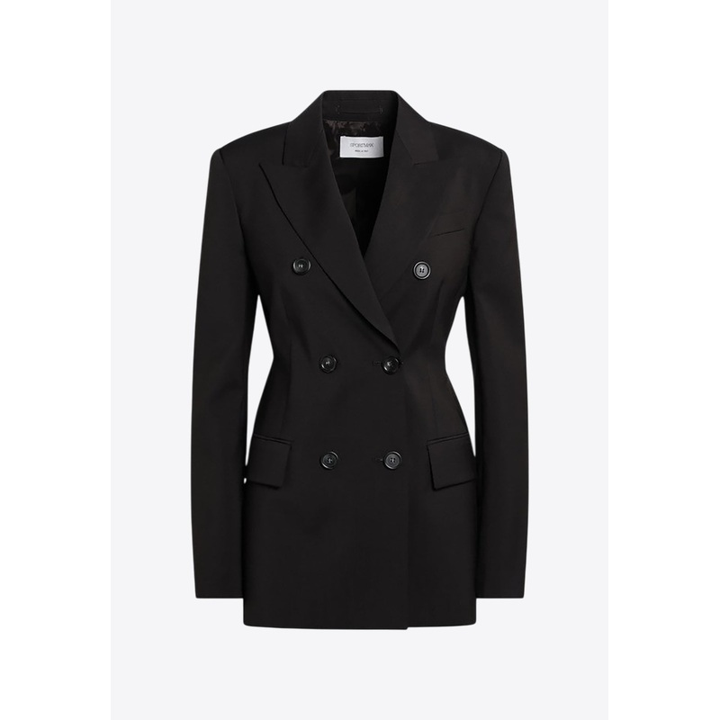 Adamo Double-Breasted Wool Blazer
