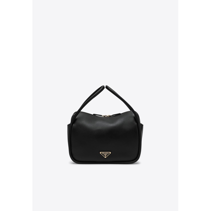 Darling Grained Leather Shoulder Bag