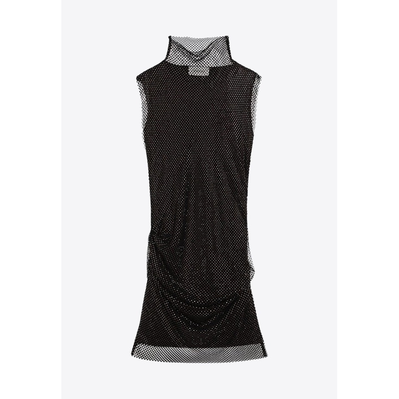 Empoli Mesh Sleeveless Mini Dress