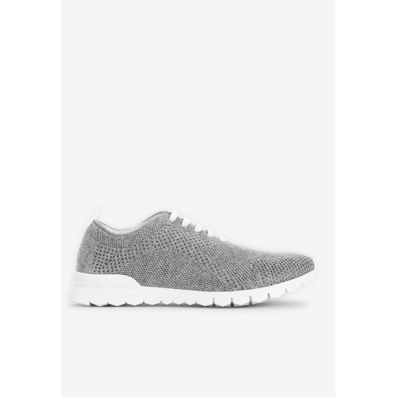 Fits Low-Top Sneakers in Knitted Cashmere