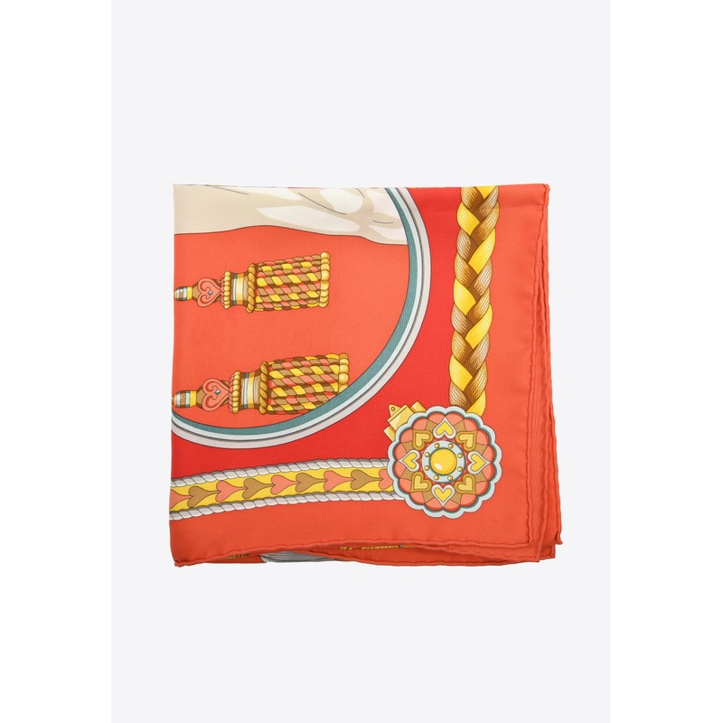 Harnais de Coeur Silk Scarf