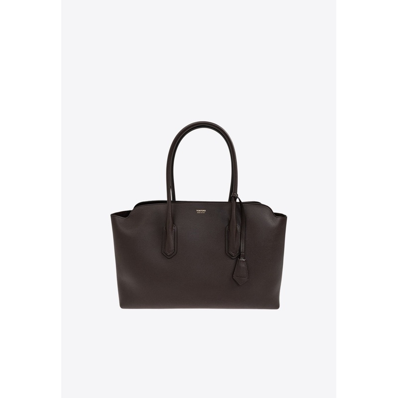 Large Alexander Grained Leather Tote Bag