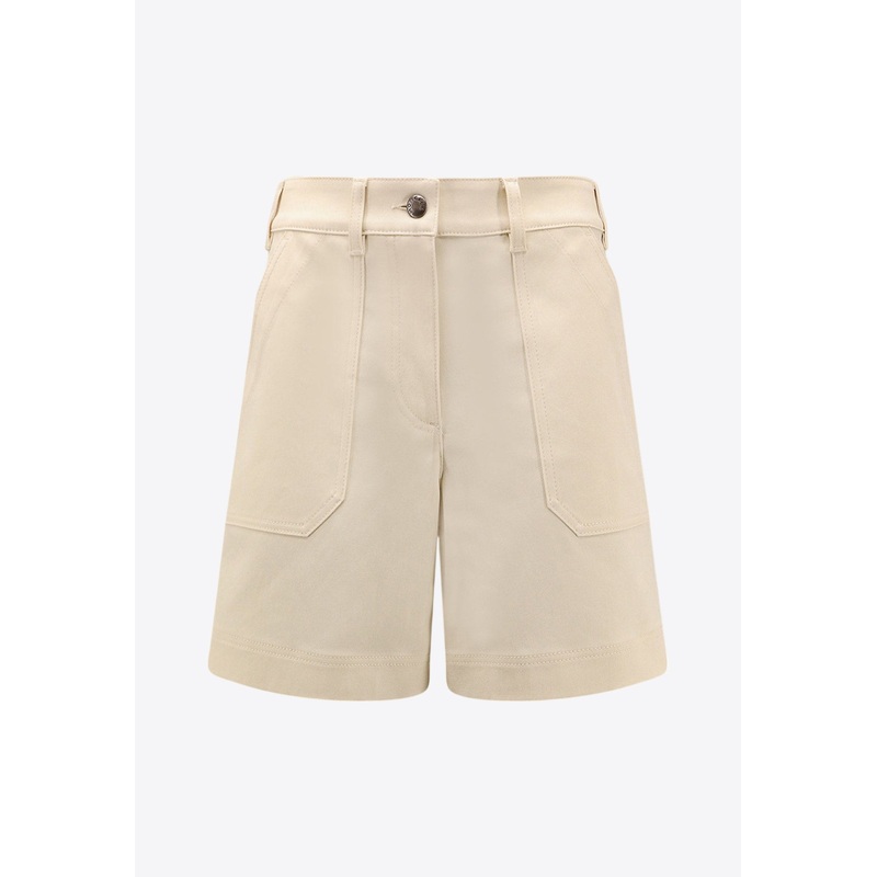 Logo Patch Bermuda Shorts