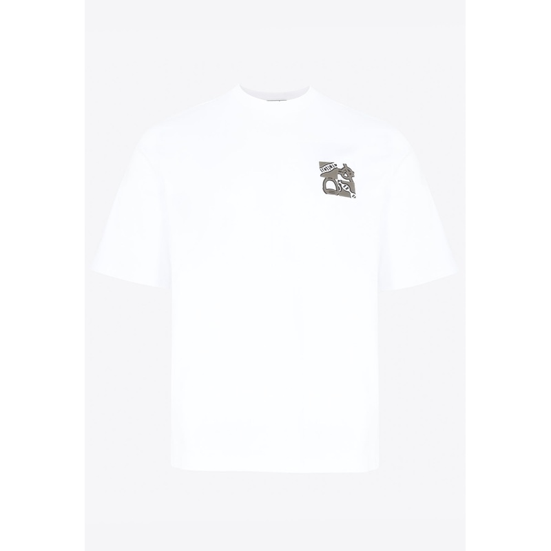 Metallerie au Carre Crewneck T-shirt