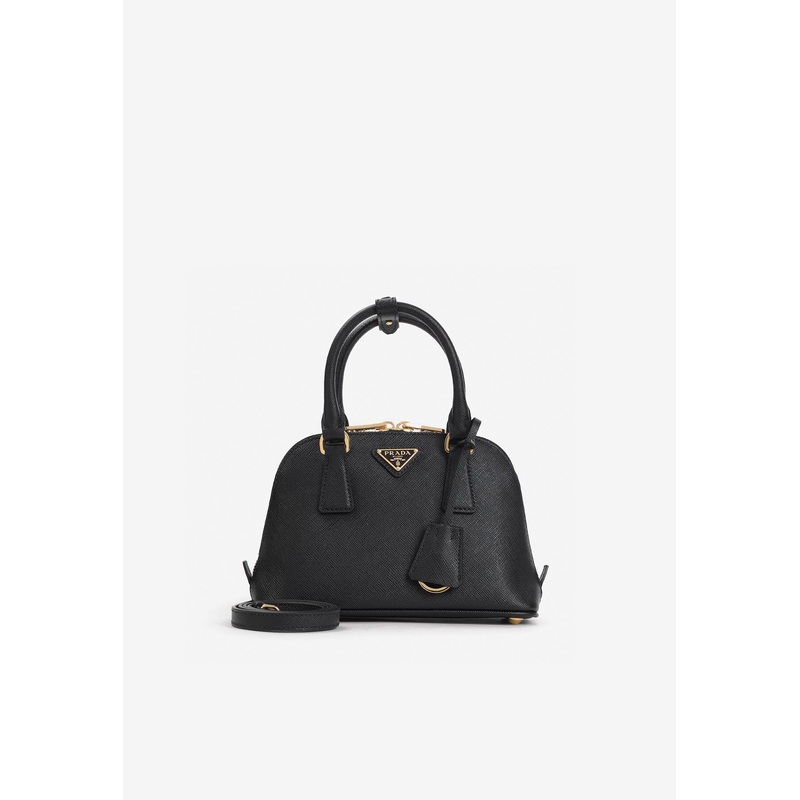 Mini Promenade Leather Top Handle Bag