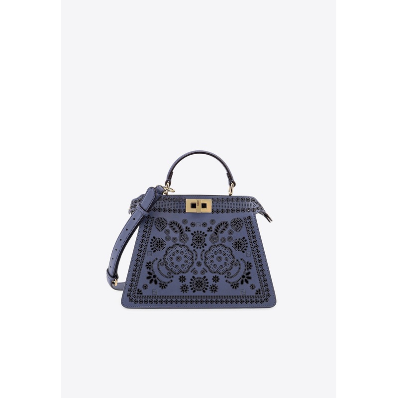 Peekaboo Leather Shoulder Bag