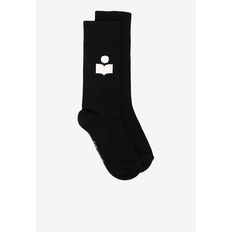 Siloki Logo Print Socks