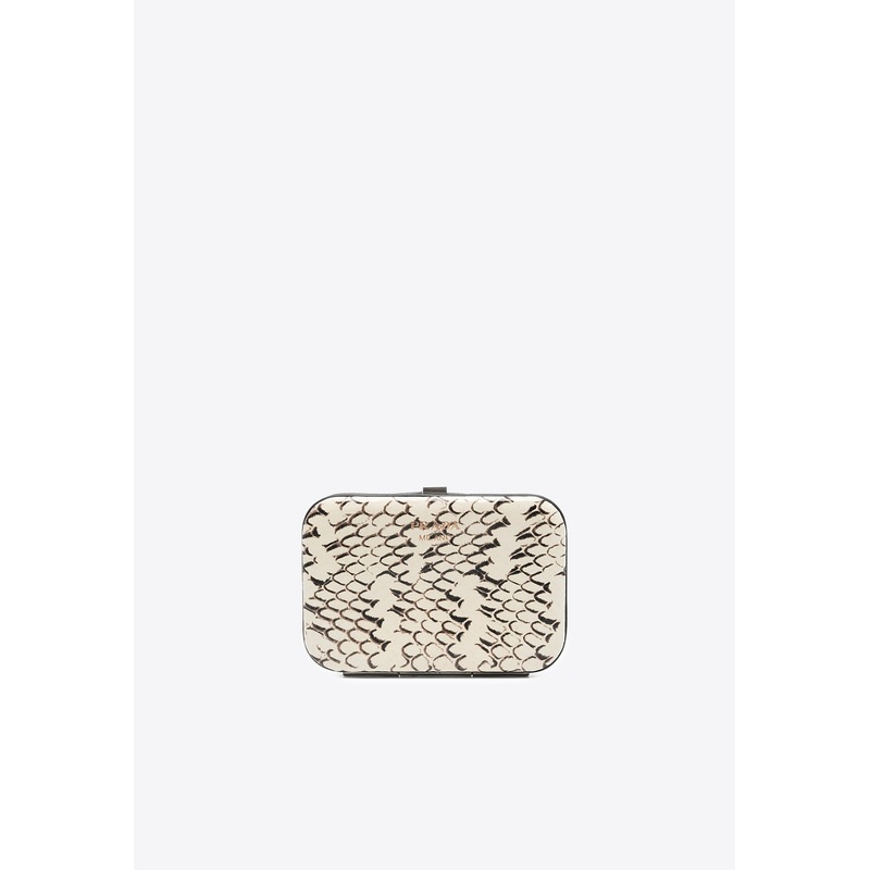 Snakeskin Rigid Cardholder
