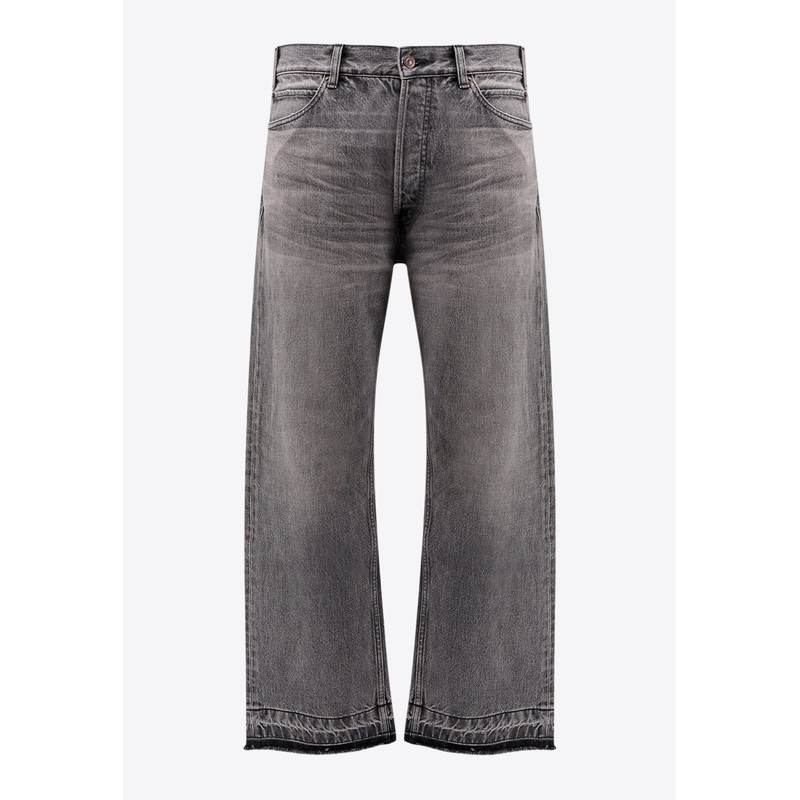 Wesley Low-Rise Washed Jeans