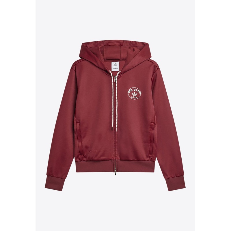 X Wales Bonner Zip-Up Hooded Sweatshirt