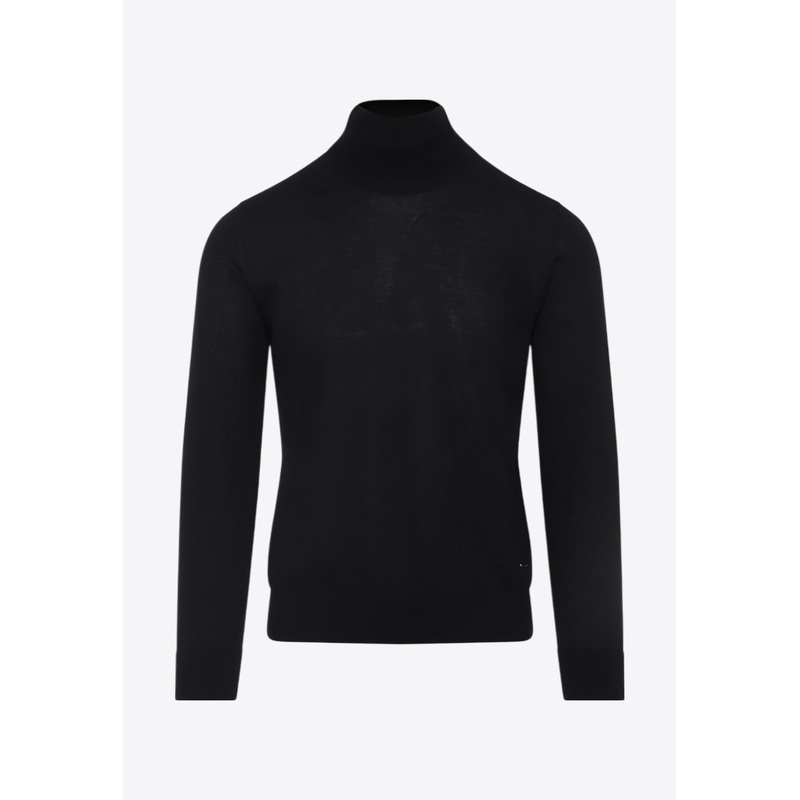 Cashmere High-Neck in Cashmere and Silk