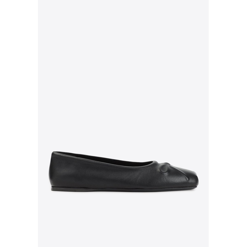 Dancer Leather Ballet Flats