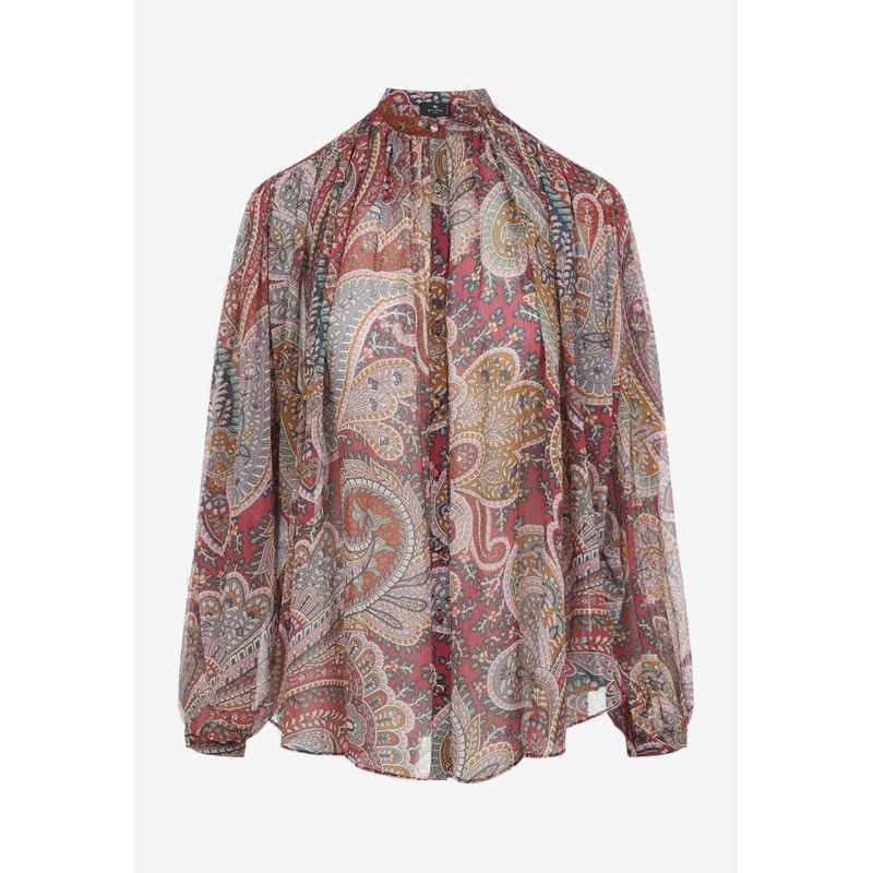 Silk Paisley Shirt