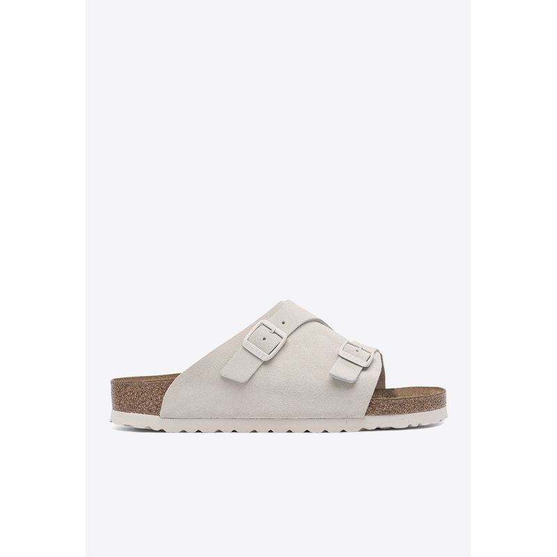 Zurich Suede Leather Slides
