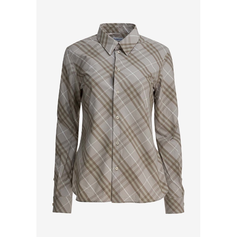 Checked Buttoned Shirt