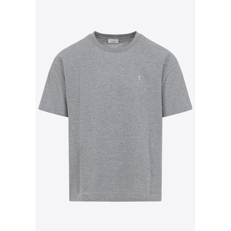 Embroidered Cassandre Logo T-shirt