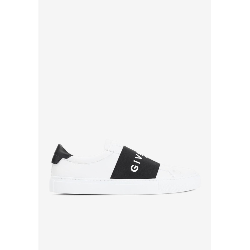 Logo Low-Top Sneakers in Calf Leather