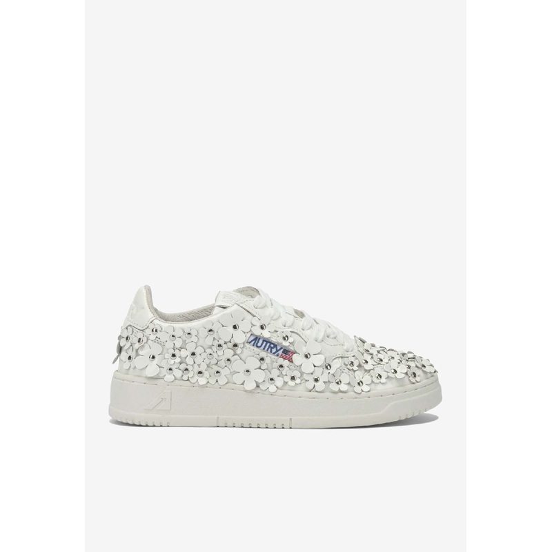Medalist Floral Appliques Sneakers