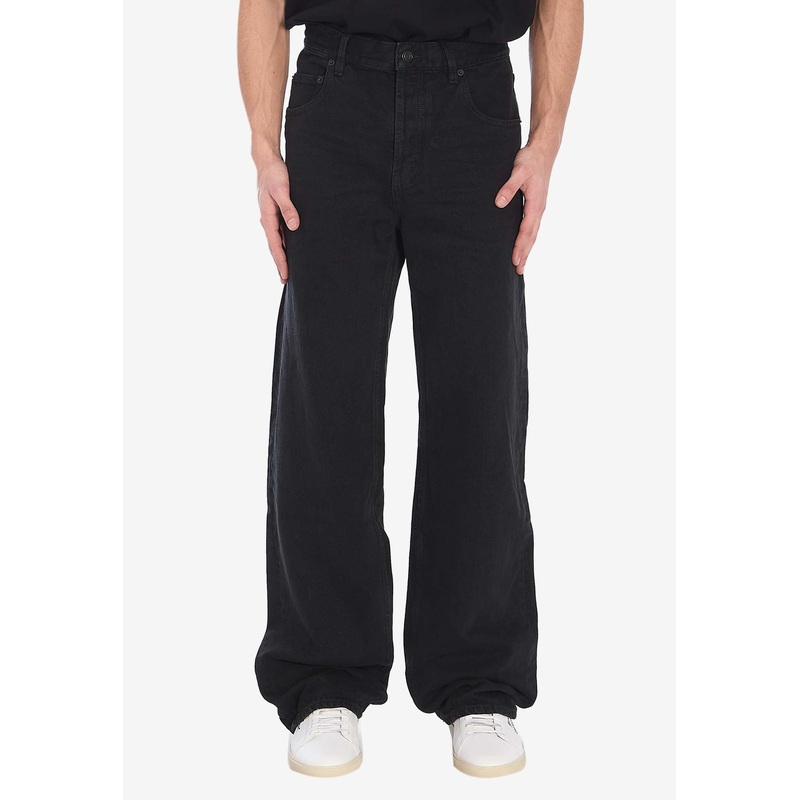 Mid-Rise Baggy Jeans