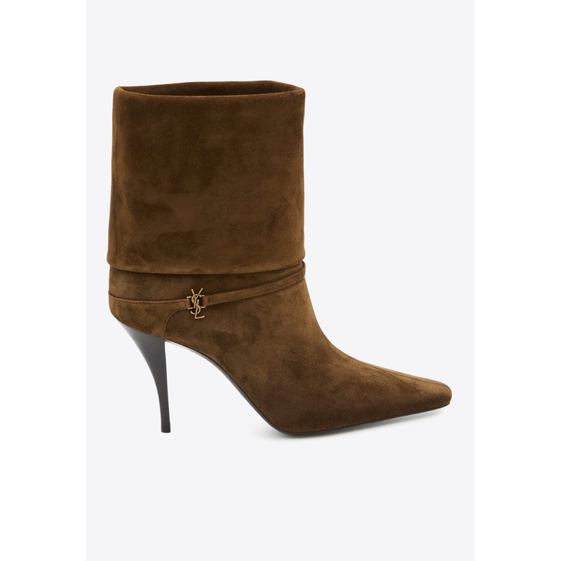 Niki 90 Suede Ankle Boots