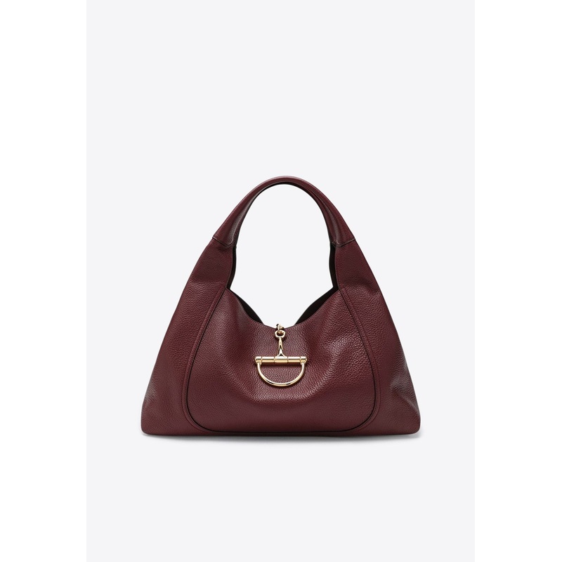 Softbit Maxi Leather Hobo Bag