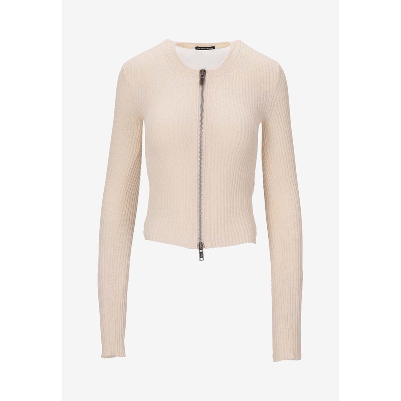 Terna Wool Zip Cardigan