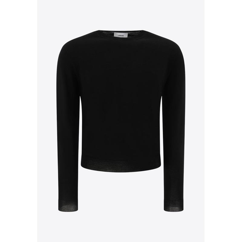 Wool-Blend Crewneck Sweater