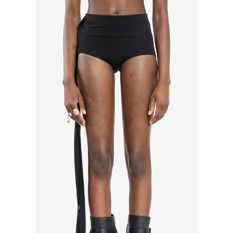 Xana Crepe Mini Shorts with Straps