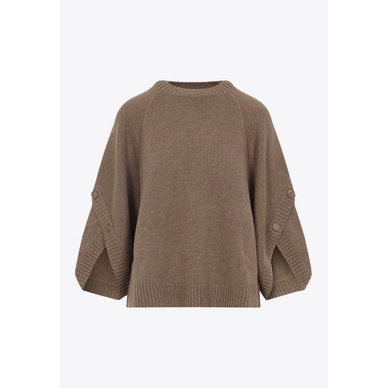 Ampex Button Virgin Wool Sweater
