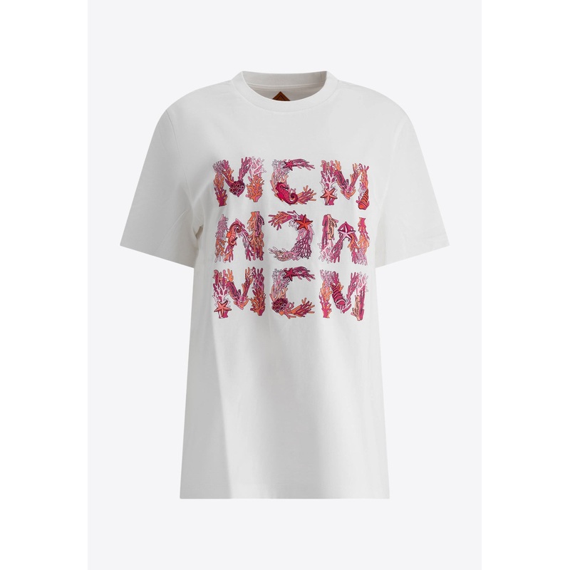 Aquatic Logo Print T-shirt