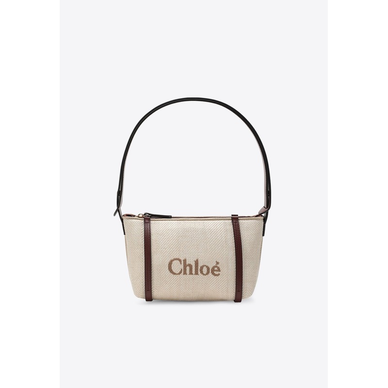 Carry Jacquard Canvas Shoulder Bag