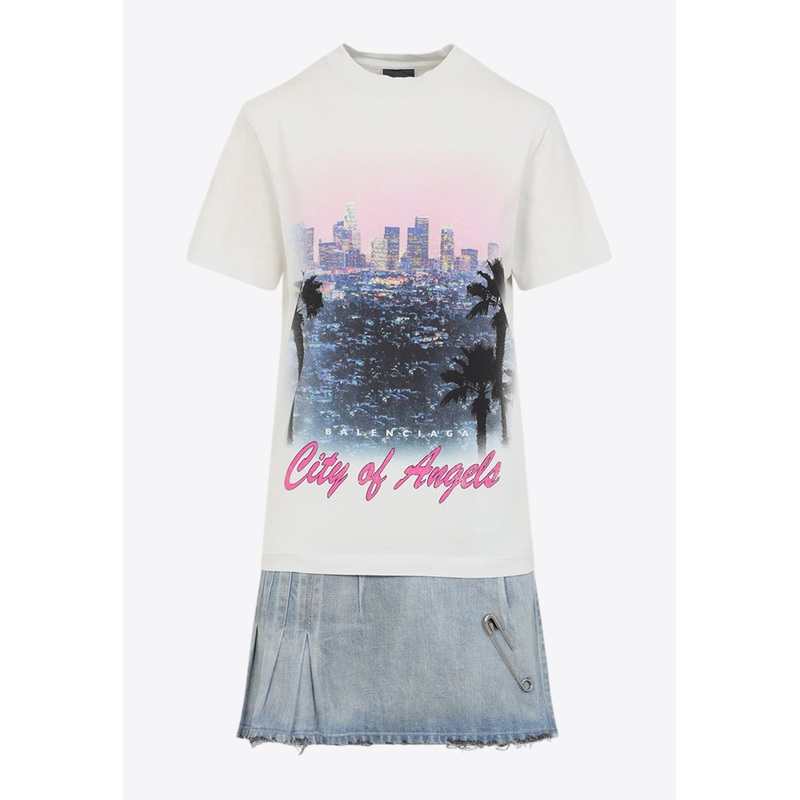 City of Angels Layered Mini Dress