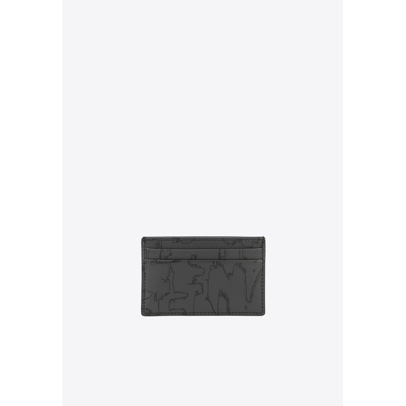 Graffiti Leather Wallet