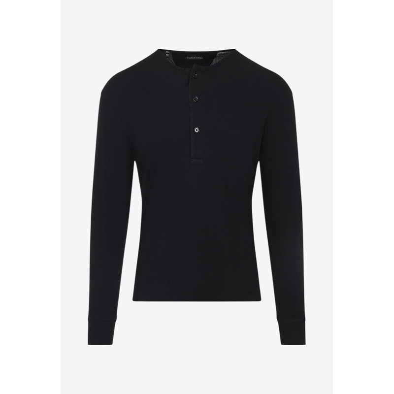 Henley Crewneck T-shirt