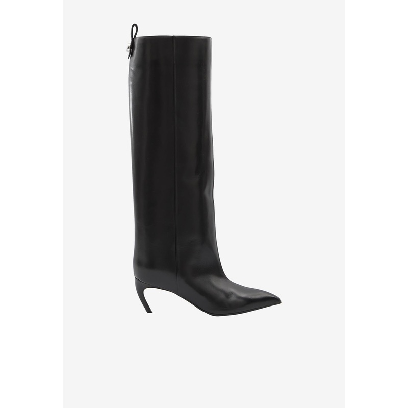 Lea 65 Knee-High Calf Leather Boots