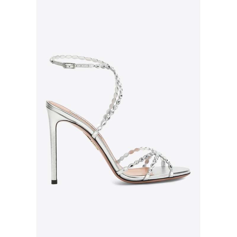 Love Struck 105 Metallic Leather Sandals