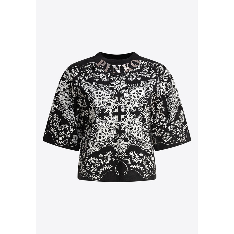 Niamey Bandana Print T-shirt