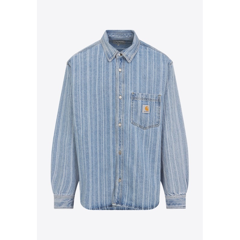 Rylan Denim Buttoned Shirt