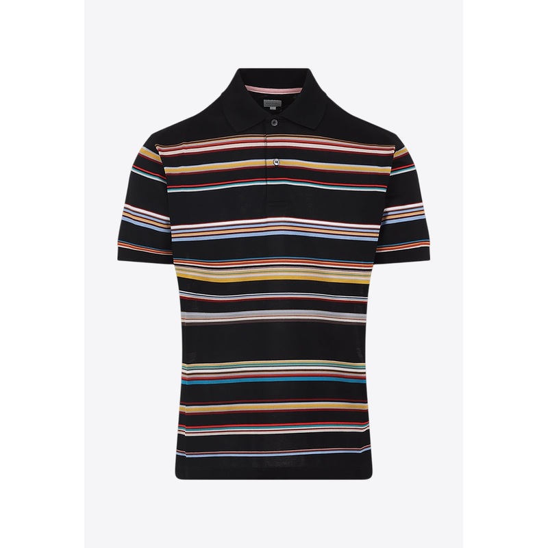 Signature Stripe Polo T-shirt