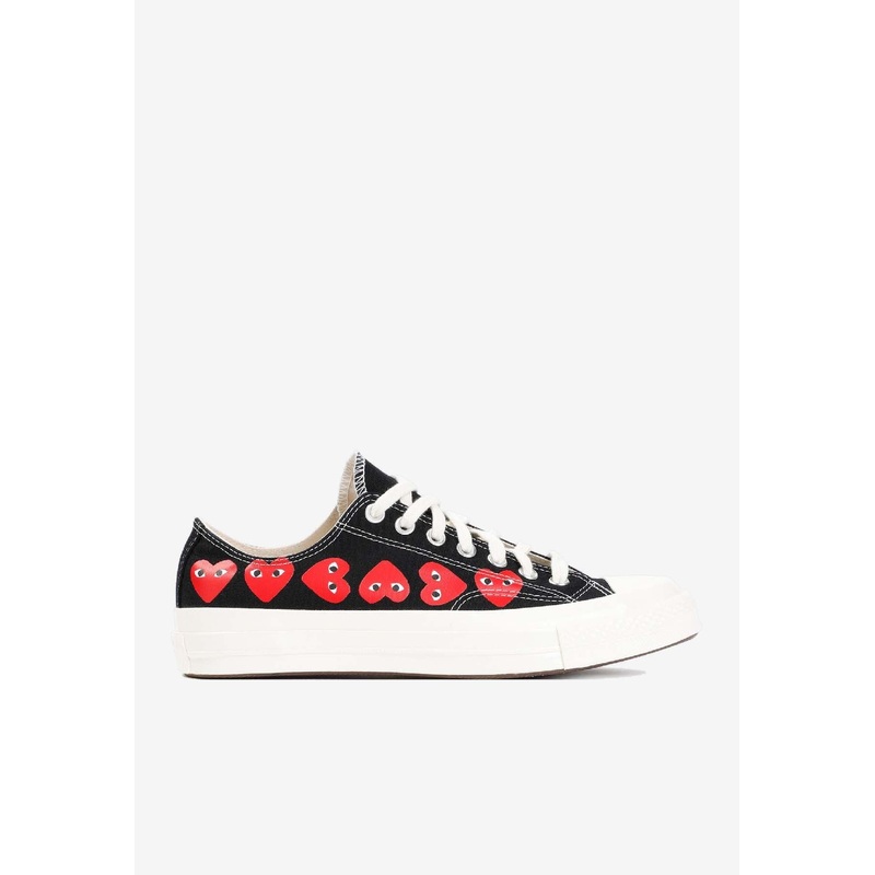 X Converse Chuck Taylor '70 Multi Hearts Canvas Sneakers