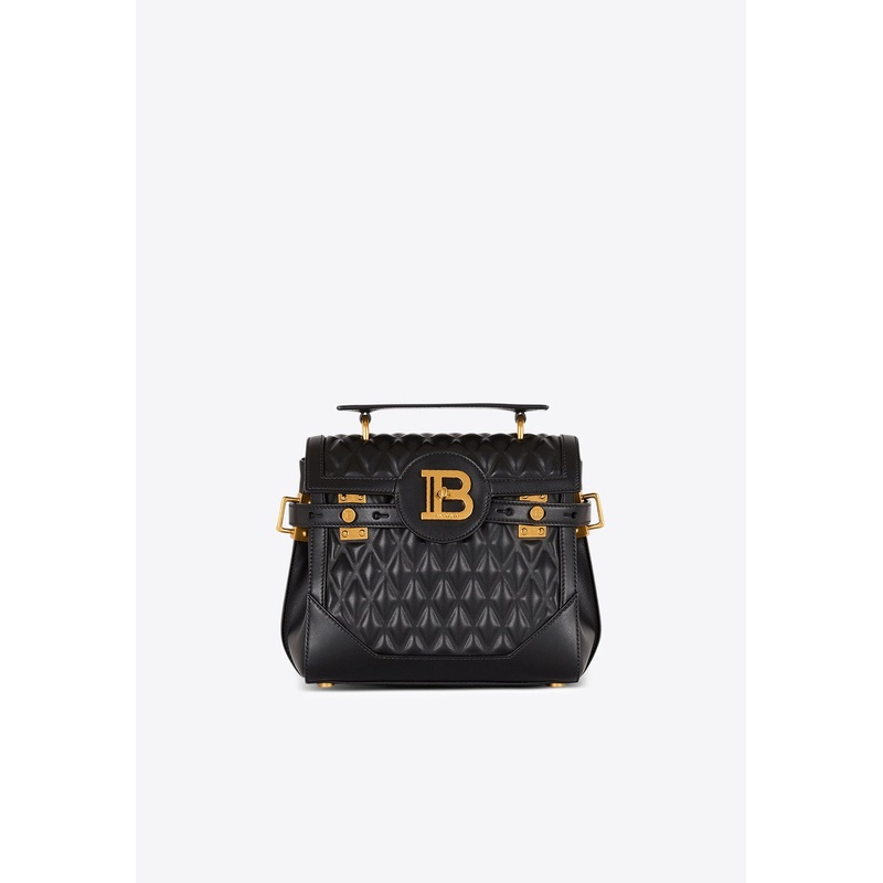 B-Buzz 23 Diamond-Quilted Top Handle Bag