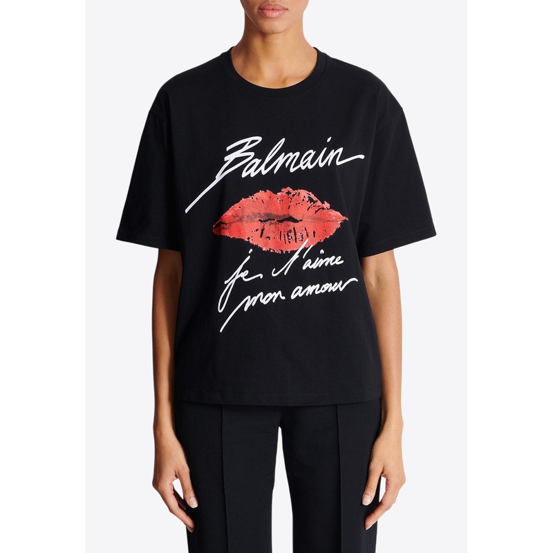 Kiss Print Logo T-shirt